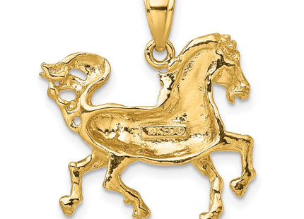 14K gold charm, further view