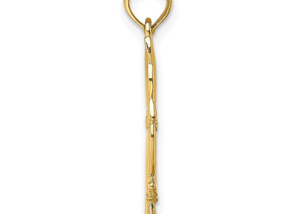 14k Yellow Gold Jewelry Style K6595 - Classique Jewelry Inc.