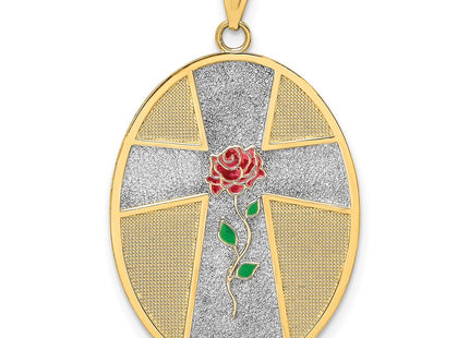 14k Yellow & Rhodium Jewelry Style K6640 - Classique Jewelry Inc.