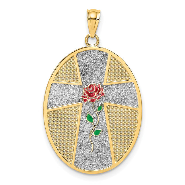 14k Yellow & Rhodium Jewelry Style K6640 - Classique Jewelry Inc.