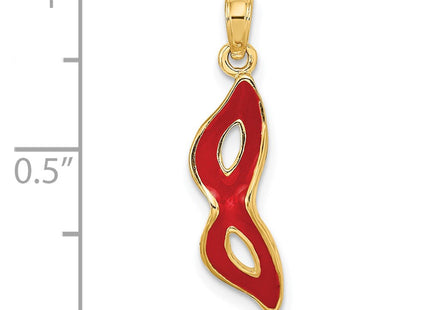 14k Yellow Gold Pendants Style K6724 - Classique Jewelry Inc.