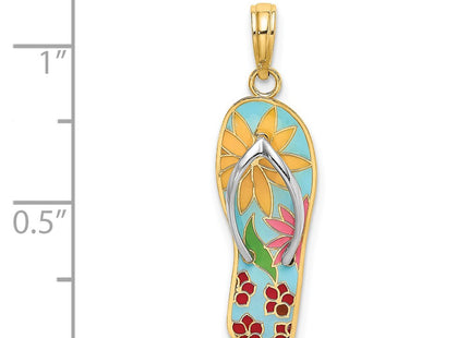 14k Yellow & Rhodium Jewelry Style K6805 - Classique Jewelry Inc.