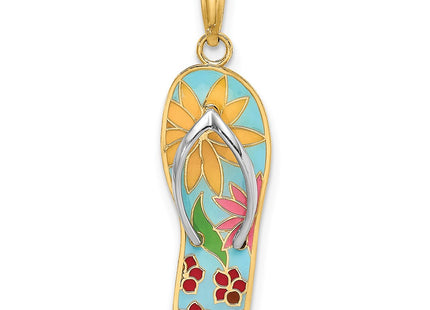 14k Yellow & Rhodium Jewelry Style K6805 - Classique Jewelry Inc.