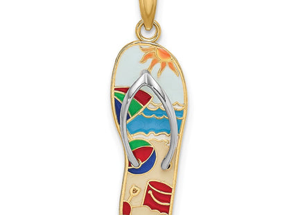 14k Yellow & Rhodium Jewelry Style K6806 - Classique Jewelry Inc.