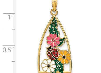 14k Yellow Gold Pendants Style K6834 - Classique Jewelry Inc.