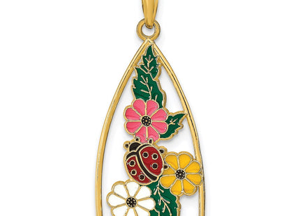 14k Yellow Gold Pendants Style K6834 - Classique Jewelry Inc.
