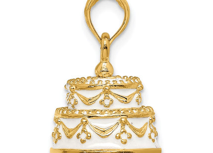 14k Yellow Gold Pendants Style K6873 - Classique Jewelry Inc.