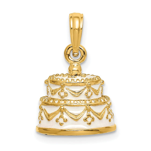 14k Yellow Gold Pendants Style K6873 - Classique Jewelry Inc.