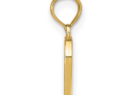 14k Yellow Gold Pendants Style K6892 - Classique Jewelry Inc.