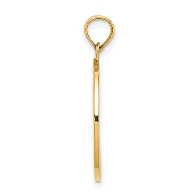 14K TRAVERSE CITY MI Enamel Cherry Charm