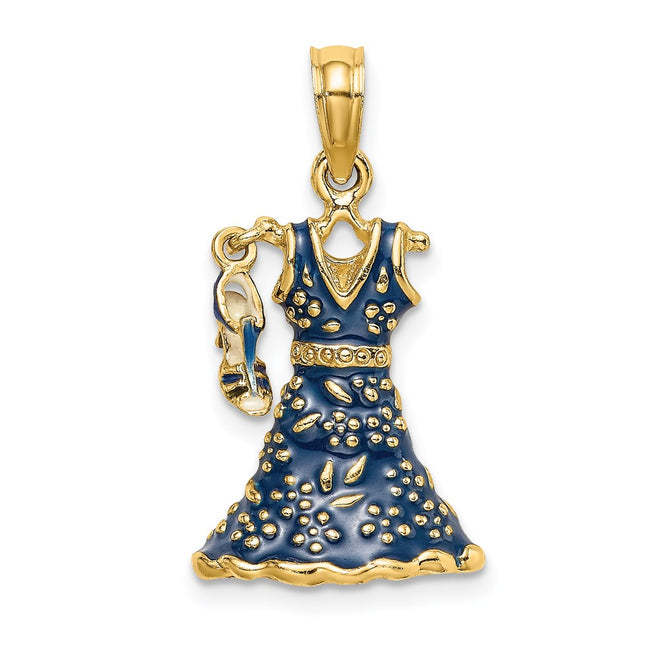 14k Yellow Gold Jewelry Style K7034 - Classique Jewelry Inc.