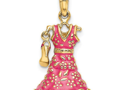 14k Yellow Gold Jewelry Style K7035 - Classique Jewelry Inc.