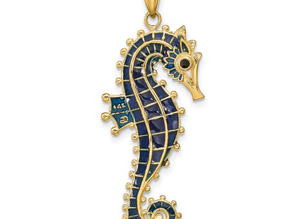 14k Yellow Gold Pendants Style K7044 - Classique Jewelry Inc.