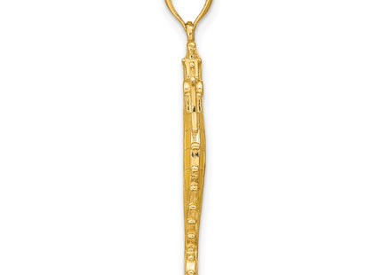 14k Yellow Gold Jewelry Style K7046 - Classique Jewelry Inc.