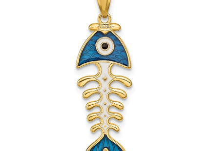 14k Yellow Gold Pendants Style K7048 - Classique Jewelry Inc.