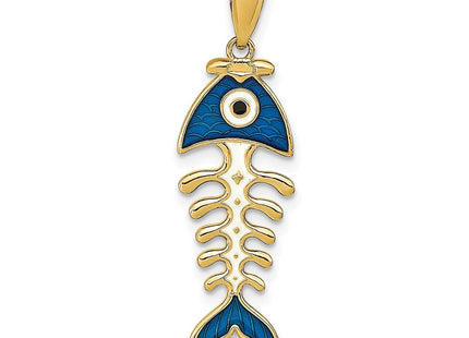 14k Yellow Gold Pendants Style K7048 - Classique Jewelry Inc.