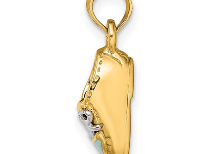 14k Yellow & Rhodium Jewelry Style K7074 - Classique Jewelry Inc.
