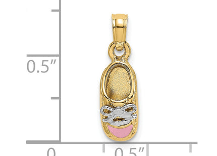 14k Yellow & Rhodium Jewelry Style K7075 - Classique Jewelry Inc.