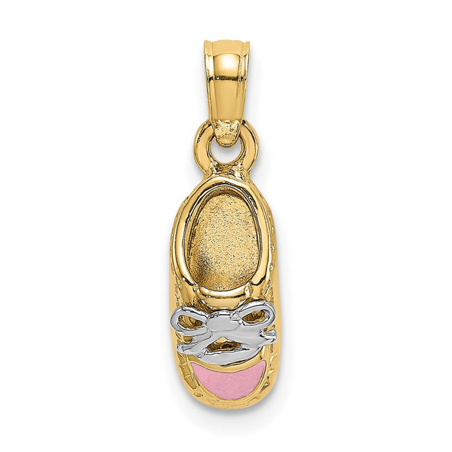 14k Yellow & Rhodium Jewelry Style K7075 - Classique Jewelry Inc.