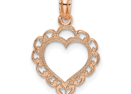 14k Rose Gold Pendants Style K7097R - Classique Jewelry Inc.
