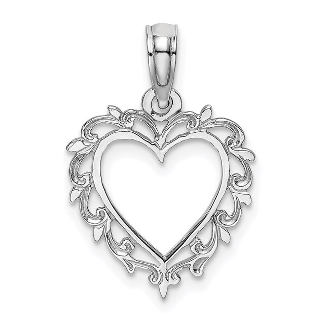 14k White Gold Jewelry Style K7099W - Classique Jewelry Inc.