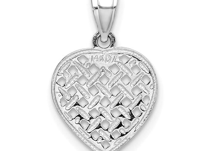 14k White Gold Jewelry Style K7101W - Classique Jewelry Inc.