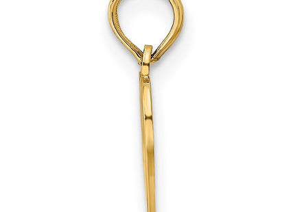 14k Yellow Gold Pendants Style K7103 - Classique Jewelry Inc.