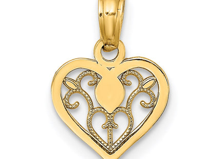 14k Yellow Gold Pendants Style K7103 - Classique Jewelry Inc.