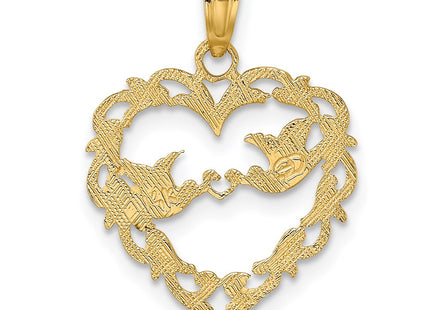 14k Yellow Gold Pendants Style K7105 - Classique Jewelry Inc.