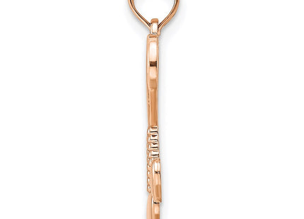 14k Rose Gold Pendants Style K7114R - Classique Jewelry Inc.