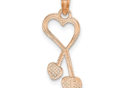 14k Rose Gold Pendants Style K7114R - Classique Jewelry Inc.