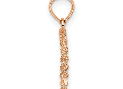 14k Rose Gold Pendants Style K7125R - Classique Jewelry Inc.