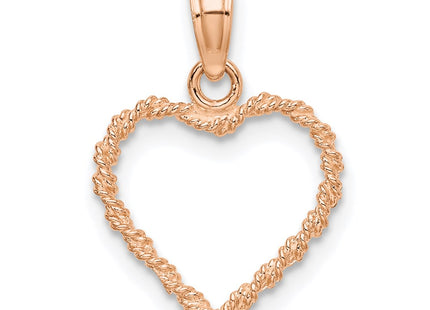 14k Rose Gold Pendants Style K7125R - Classique Jewelry Inc.