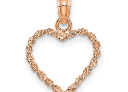 14k Rose Gold Pendants Style K7125R - Classique Jewelry Inc.