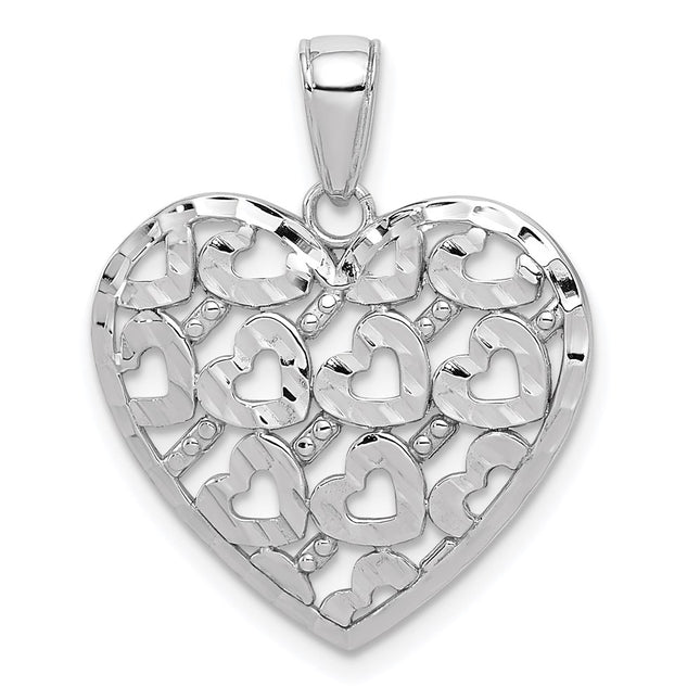 14k White Gold Jewelry Style K7126W - Classique Jewelry Inc.