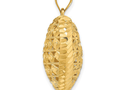 14k Yellow Gold Pendants Style K7128 - Classique Jewelry Inc.