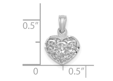 14k White Gold Jewelry Style K7130W - Classique Jewelry Inc.