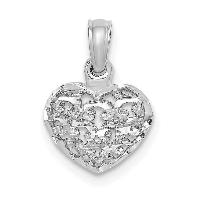 14k White Gold Jewelry Style K7130W - Classique Jewelry Inc.