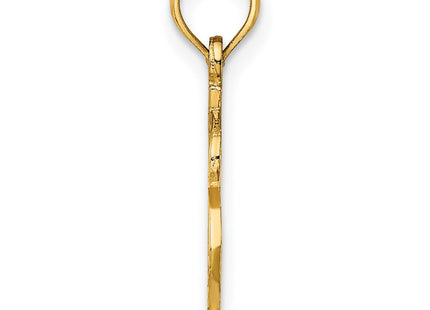 14K gold charm, alternate view