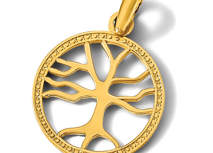 14K Small Family Tree Charm