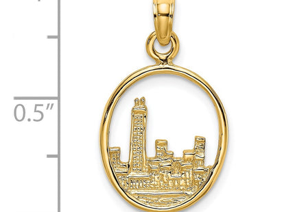 14k Yellow Gold Jewelry Style K7143 - Classique Jewelry Inc.