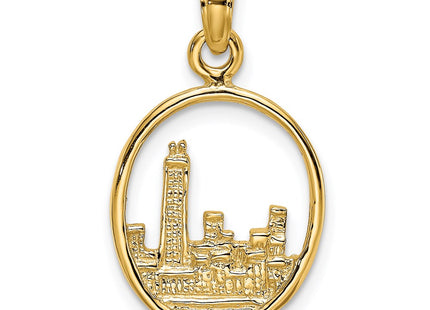 14k Yellow Gold Jewelry Style K7143 - Classique Jewelry Inc.