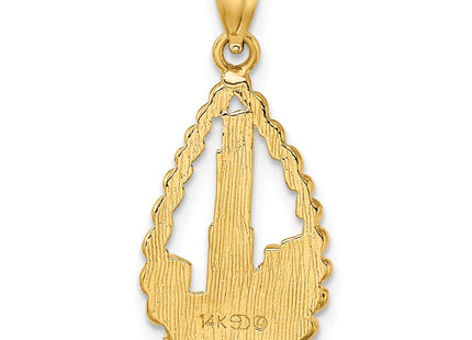 14k Yellow Gold Jewelry Style K7145 - Classique Jewelry Inc.
