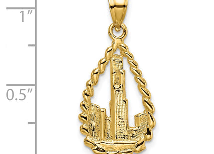 14k Yellow Gold Jewelry Style K7145 - Classique Jewelry Inc.