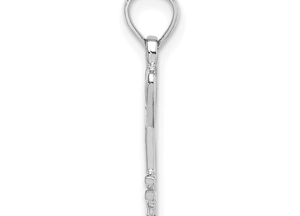 14k White Gold Pendants Style K7153W - Classique Jewelry Inc.