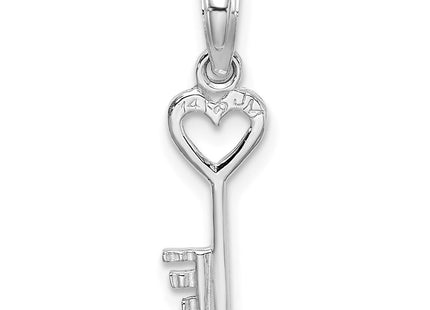 14k White Gold Pendants Style K7153W - Classique Jewelry Inc.