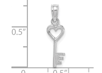 14k White Gold Pendants Style K7153W - Classique Jewelry Inc.