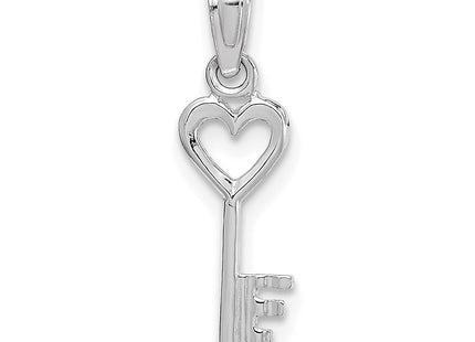 14k White Gold Pendants Style K7153W - Classique Jewelry Inc.