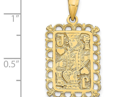14k Yellow Gold Pendants Style K7162 - Classique Jewelry Inc.