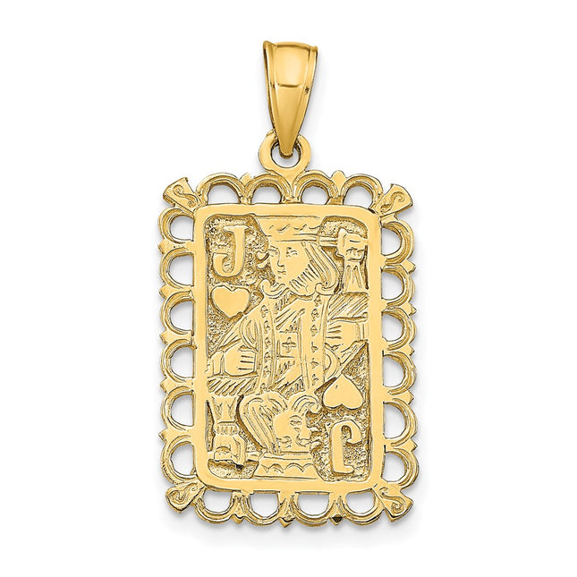 14k Yellow Gold Pendants Style K7162 - Classique Jewelry Inc.